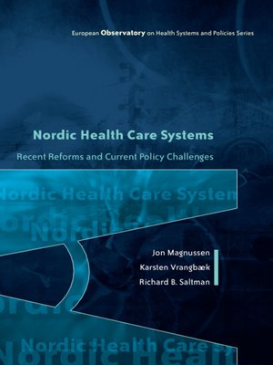 cover image of Nordic Health Care Systems